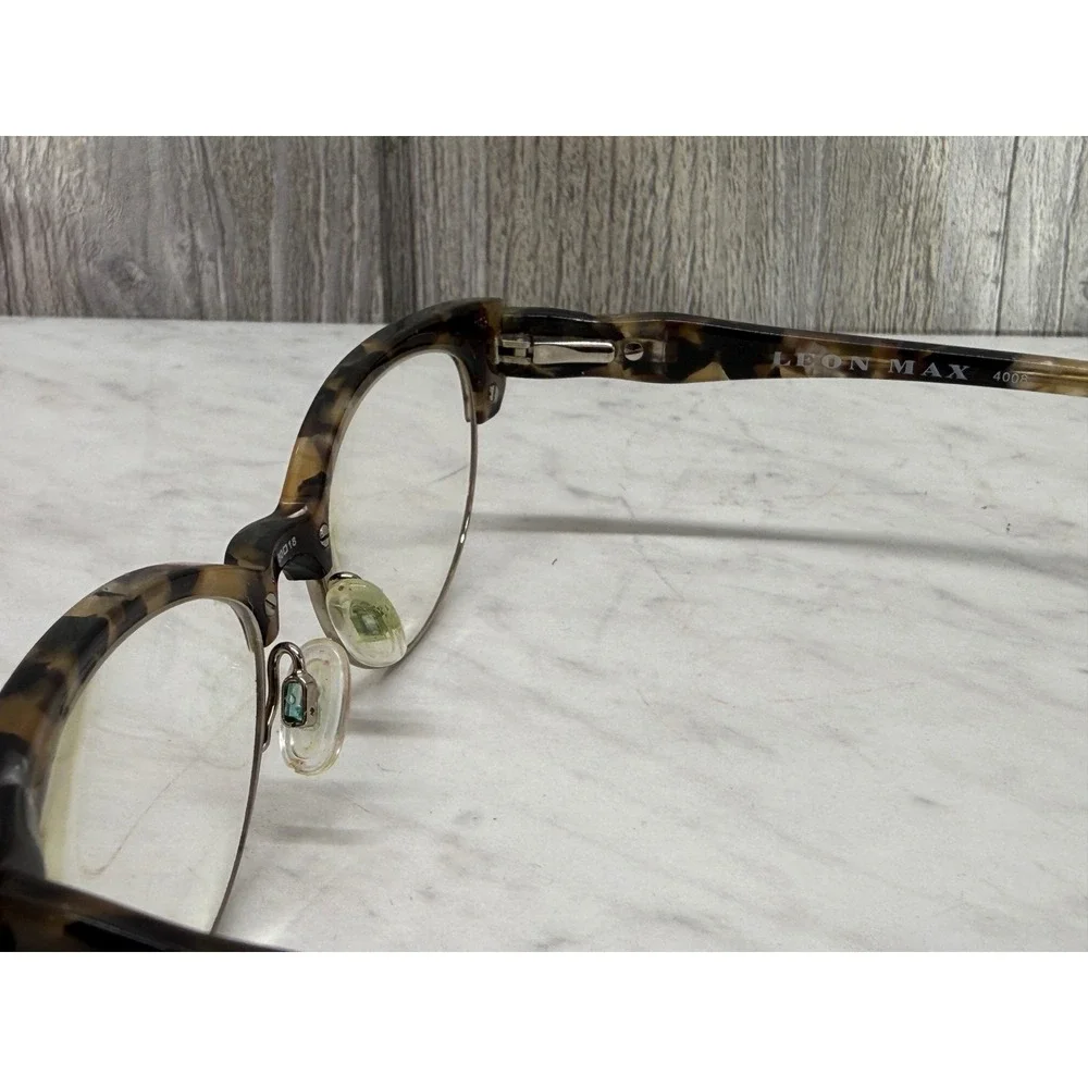 Leon Max 4008 Tortoise Cat Eye Eyeglass Frames Women 50-18-140 Zyloware 219